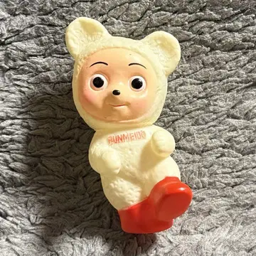 쇼와 레트로 당시물 분메이도 칸칸베어 소프트 비닐 인형 저금통