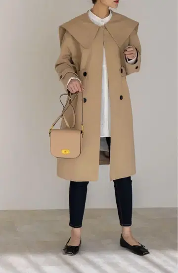 regleam 빅 칼라 트윌 코트