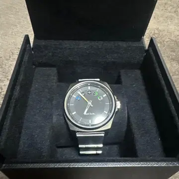 Paul Smith 스테인리스 스틸 시계 블랙