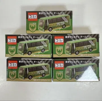 토미카 도쿄 베르디 팀 버스 5개 세트