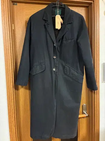 최종 가격 인하 jejia 블랙 롱 코트 사이즈 40