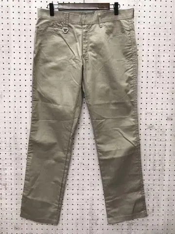 MORGAN homms 구제 의류 스티치 스트라이프 스트레이트 팬츠