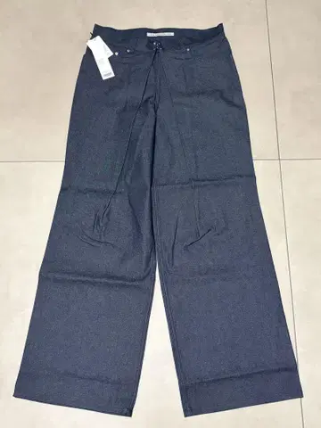RIGID DENIM WIDE PANTS INDIGO 사이즈 48