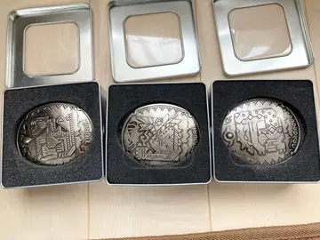 몬스터 헌터 버클 3개 세트 나르가쿠르가 진오우가 티가렉스