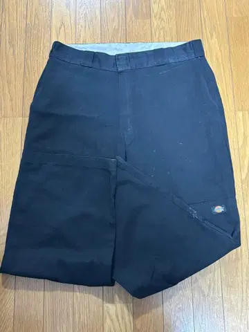 Dickies 블랙 워크 팬츠