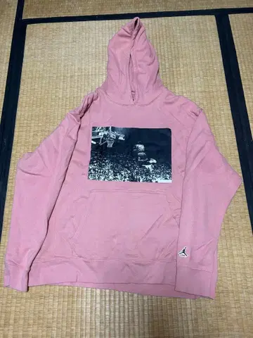 Jordan x Union XL 핑크 후드티