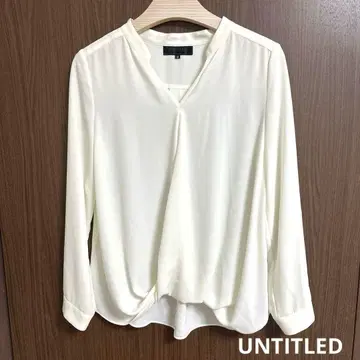 새상품급 UNTITLED 언타이틀 상의 풀오버 블라우스