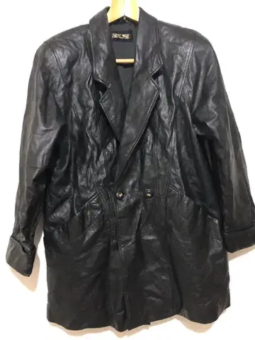 BRUGE 이탈리아 양가죽 자켓 블랙 M