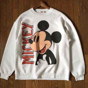 90s USA Disney 미키마우스 맨투맨 size XL