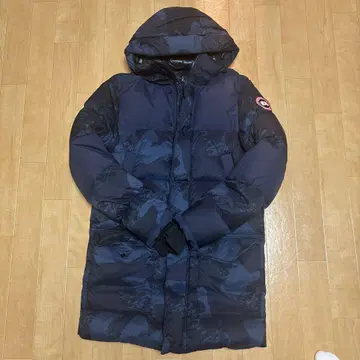 레어! Canada Goose 다운 자켓 M 사이즈 네이비 카모플라쥬