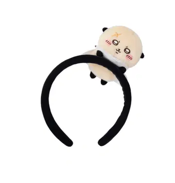 치이카와 파크 봉제 인형 머리띠 (랏코)