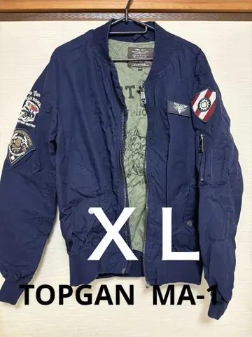 TOPGAN MA-1 플라이트 자켓 XL