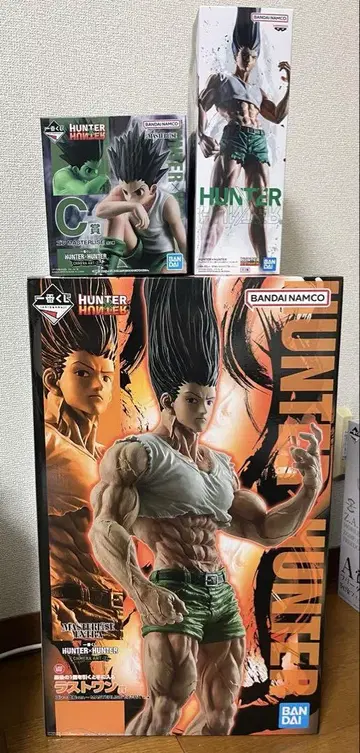 HUNTER x HUNTER 1번 복권 라스트 원상 곤 성장ver 세트