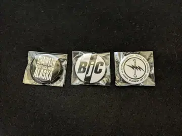 BLANKEY JET CITY 캔뱃지 3종류 등