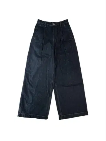 [ CHUCLLA ] one wash wide denim pants