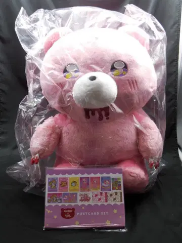 그루~미~ x 마왕성에서 잠들어요 콜라보 봉제 인형 데비곰 엽서