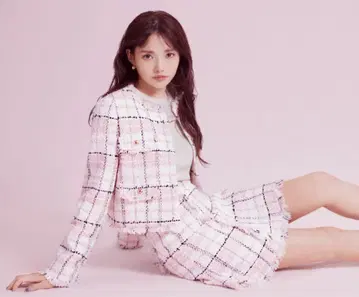 SNIDEL 2025 핑크 셋업