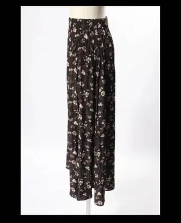 플라주 Plage 빈티지 데신 개더 스커트 38