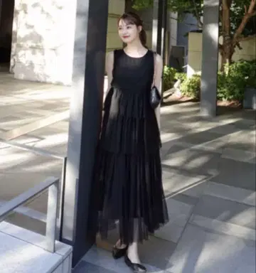 Acka 슬리브리스 원피스 S 사이즈
