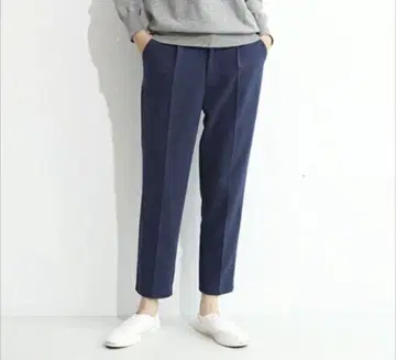 Dark Angel 깔끔한 테이퍼드 팬츠 SC 사이즈 데님 블루