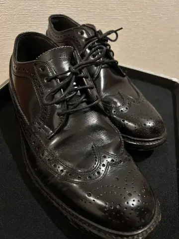 REGAL 블랙 가죽 신발