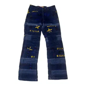 batsu 바츠 denimline 패치워크 디자인 데님