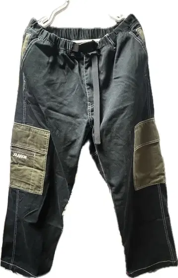 XLARGE 카고 팬츠 블랙 카키