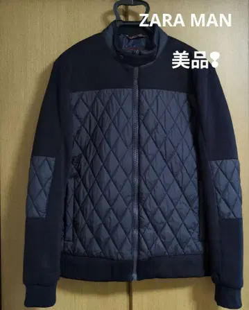 새상품급 ZARA MAN 네이비 퀼팅 자켓 블루종 XL