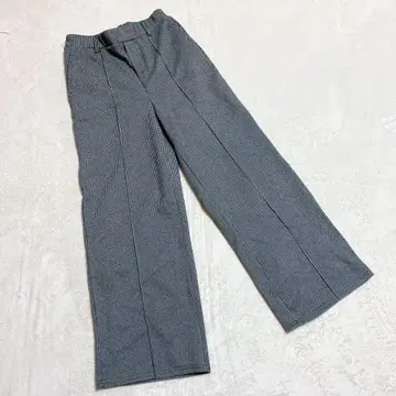 Lutique 루 * 바지 와이드 팬츠 올 패턴 그레이 계열 (L)