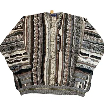 빈티지 90s 쿠지 타입 coogi 3d 스웨터 스다 마사키 구제 의류