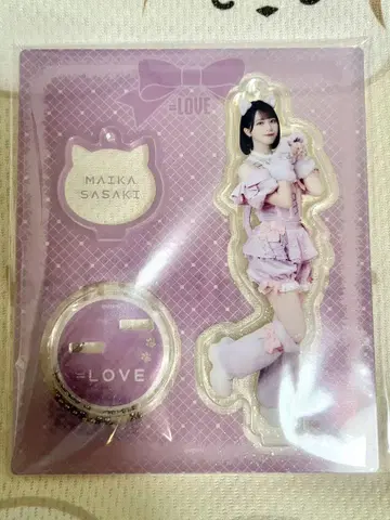=LOVE 사사키 마이카 아크릴 스탠드 고양이 의상