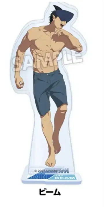 미개봉 극장판 체인소 맨 레제편 아크릴 스탠드 빔 로손