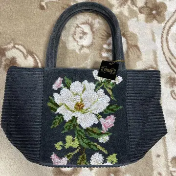 FEILER 꽃무늬 자수 토트백