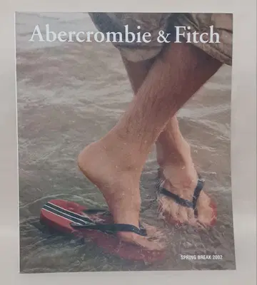 A & F 카탈로그 2002 springbreak Bruce Weber