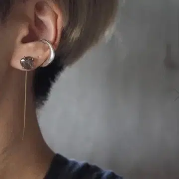ORSA 실버 이어커프 핑키링 Iae / 이아에