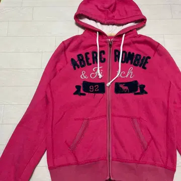 00s Abercrombie & Fitch 집 후디 y2k 속기모