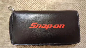 Snap-on 장지갑 블랙