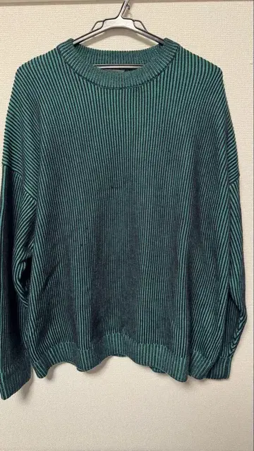 ZARA 그린 니트 스웨터