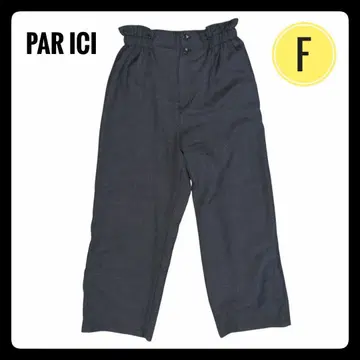 [ PAR ICI ] 울 와이드 팬츠 블랙 프리 가을/겨울