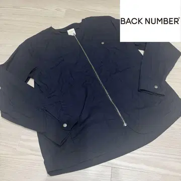 BACK NUMBER 네이비 자켓