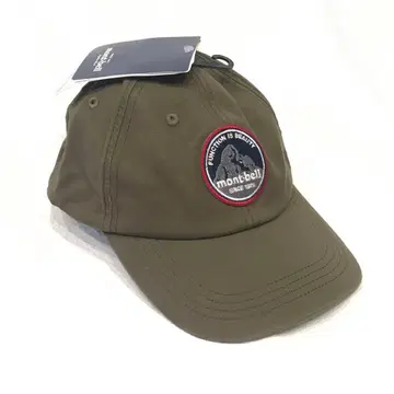 몽벨 mont-bell 코튼캡 와펜 카키 S