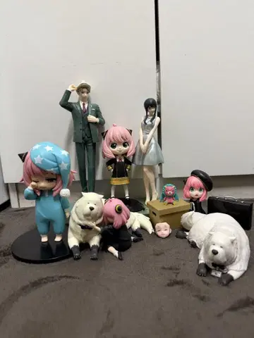 스파이 패밀리 SPY x FAMILY 피규어 세트