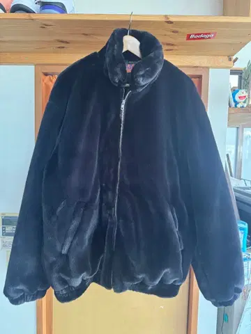 BUDSPOOT 플리스 자켓 XXL 블랙