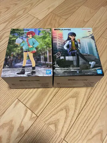 기동전사 건담 GQuuuuuuX 마츄&냥 사복 피규어 세트