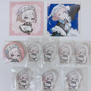 BOYS be MAID! 히사키 요카 특전 캔뱃지 아크릴 블록