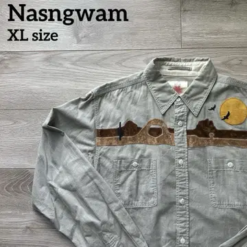 Nasngwam 나스 웨스턴 긴팔 셔츠 XL