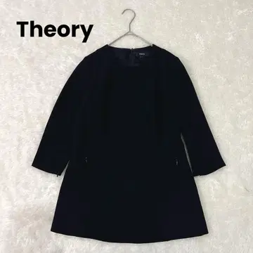 [새상품급] Theory 반소매 쉘 탑 블랙