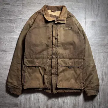[ 90's ] AIGLE 밀리터리 자켓 빈티지 브라운 L 사이즈