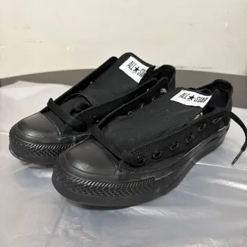 y102016 컨버스 올스타 스니커즈 블랙 24cm