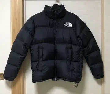 THE NORTH FACE 블랙 다운 자켓 눕시